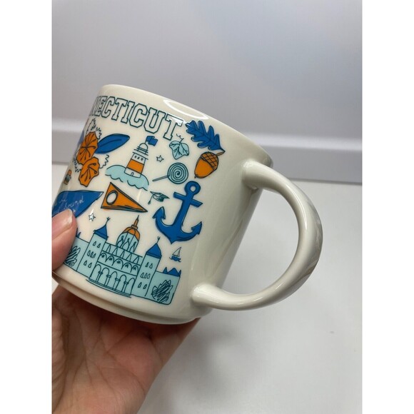 Starbucks Been There Series Connecticut Mug 14 oz CT Coffee 2023 - Picture 2 of 6
